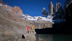 Chile  NP Torres del Paine  jedinené a majestátní ve.