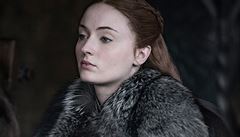 Hra o trny - 8. série: Sophie Turnerová jako Sansa Stark.