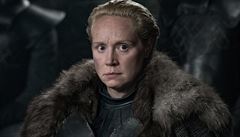 Hra o trny - 8. série: Gwendoline Christieová jako Brienne z Tarthu.