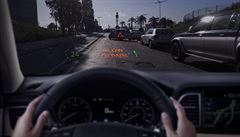 Holografická navigace od automobilky Hyundai.