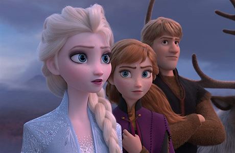 Elsa, Anna a Kristoff. Oblben hrdinov se vrt i v druhm Ledovm krlovstv.
