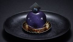 Dezert Yoko Tsuno, který byl ocenn na francouzské cukráské souti Relais...