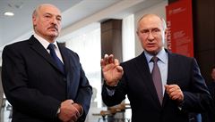 Alexander Lukaenko a Vladimir Putin