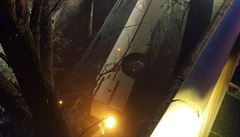 Nehoda autobusu v Mlníku.