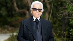 Karl Lagerfeld zemel ve vku 85 let.