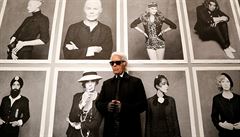 Karl Lagerfeld zemel ve vku 85 let.