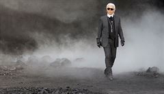 Karl Lagerfeld zemel ve vku 85 let.