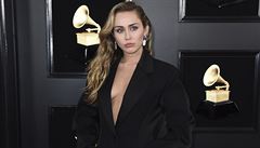 Miley Cyrus zvolila hodn odváný kostým.