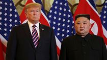 Americký prezident Donald Trump se setkal se severokorejským vůdcem Kim...