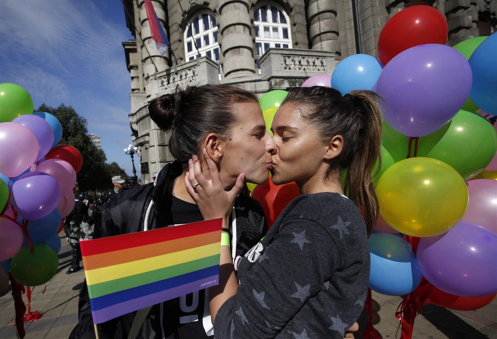 Homosexuální pár. (ilustra�ní snímek)