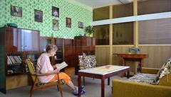 Netradiní relaxaní místnost pro seniory mají ve Vítkovické nemocnici v...