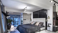 Lo�nice je umíst�na v pat�e spole�n� s vanou, �atnou a pracovnou.