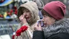 Centrem a symbolem tehdejích protest na Ukrajin se stalo kyjevské Námstí...