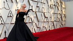 Hereka a zpvaka Lady Gaga. Oscarový galaveer 2019.