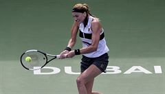 Petra Kvitova v zápase osmifinále Dubai Open, kde porazila Američnaku Jennifer... | na serveru Lidovky.cz | aktuální zprávy