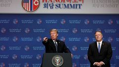 Dvoudenní jednání Kima a Trumpa o denuklearizaci Severní Koreje byla...