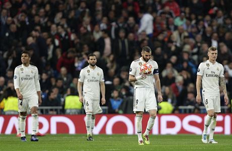 Hrái Realu Madrid po obdrené brance proti Ajaxu