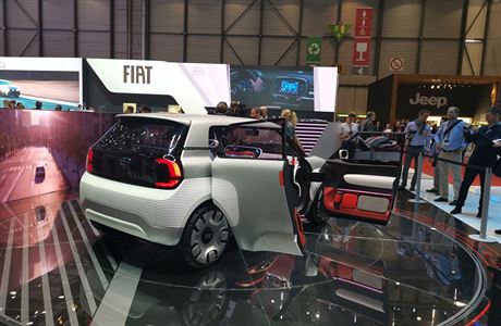 Fiat Centoventi na autosalonu v enev