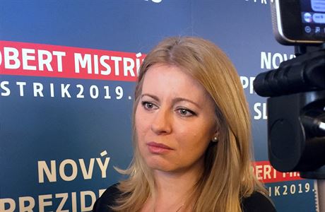 Prezidentsk kandidtka Zuzana aputov.