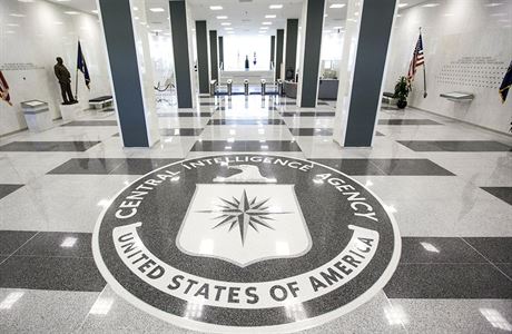 Vstup do centrly americk zpravodajsk sluby CIA v americkm Langley.
