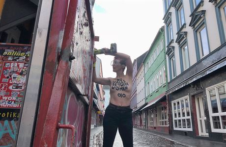 Femen chtlo upozornit na sexuln vykoisovn en, obchodovn s lidmi a...