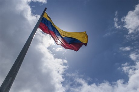 Venezuelská vlajka.