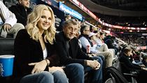 Premier Andrej Babiš na pracovní návštěvě USA navštívil zápas NBA Washington...