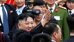 Severokorejský vdce Kim ong-un v sobotu strávil poslední den v Hanoji, kde po...