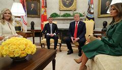 VIDEO: Babiš v Bílém domě. Trumpa i dceru Ivanku pozval do Prahy