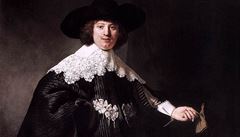 Rembrandt - Portrét Martena Soolmanse.