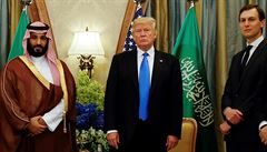 Saúdský princ Mohammed bin Salman s prezidentem Donaldem Trumpem a jeho... | na serveru Lidovky.cz | aktuální zprávy