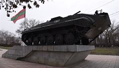 PMR na tanku znaí název zem Podnsterská moldavská republika.