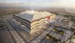 Stadion Al Bayt bude mít kapacitu 60 tisíc míst. Leí ve mst Al Khor.