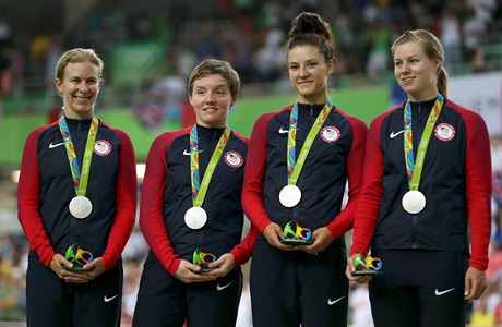 Kelly Catlinov se stbrnou medail z olympidy z Rio de Janeira.