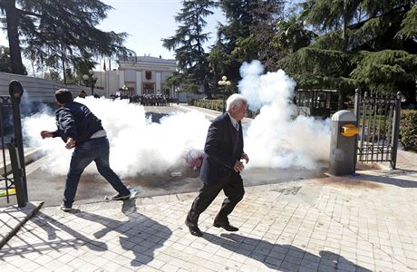 V Albánii probíhají protivládní protesty