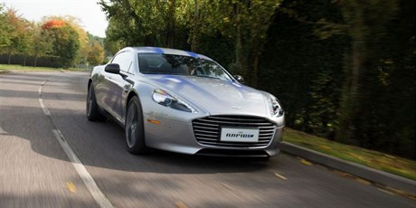Elektromobil Aston Martin Rapide E, nové auto Jamese Bonda.