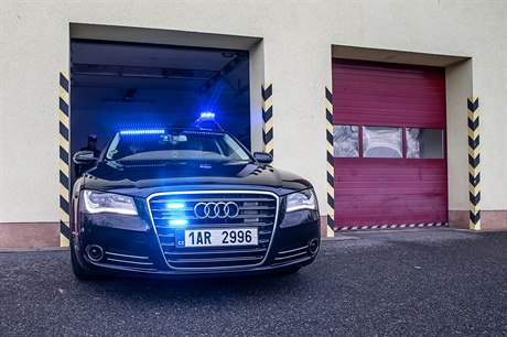 Nová Audi je vybavena systémem LOOK, který bude skenovat vozidla na silnicích.