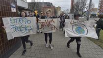 Tento ptek se ke stvce za klimatick zmny pidali studenti i v Ostrav.