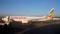Boeing 737 společnosti Ethiopian Airlines