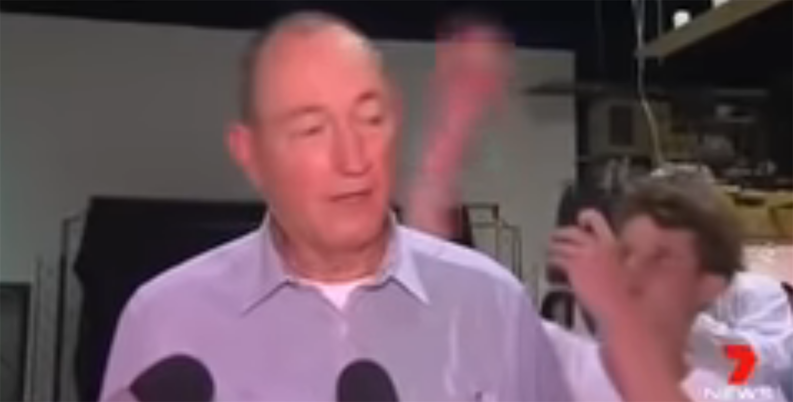 Australský senátor Fraser Anning.