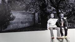 Fotografie zakládajících �len� kapely se na výstav� do�kala 3D realizace.