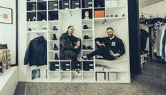 Obchod s pánskou módou The Room by Basmatee se sice nachází v zapadlé pra�ské...