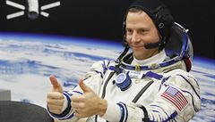 Americký astronaut Nick Hague.