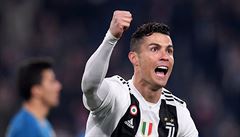 Fantastický Ronaldo. Hattrickem posunul Juventus do čtvrtfinále Ligy mistrů