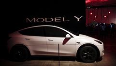 Nový model Tesla Y.