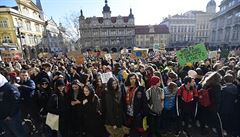 Středoškolská stávka. Studenti chtějí demonstrovat za lepší klima, po vzoru švédské aktivistky