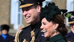 V Londýn slavili svatého Patrika i princ William a vévodkyn Kate.