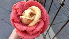 Zmrzlina z Gelarto Rosa.