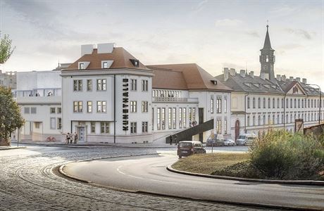 Pod Chotkovými sady. Kunsthalle Praha chce otevít na jae 2021. V plánu jsou...