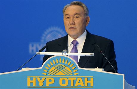 Prezident Kazachstnu Nursultan Nazarbajev.